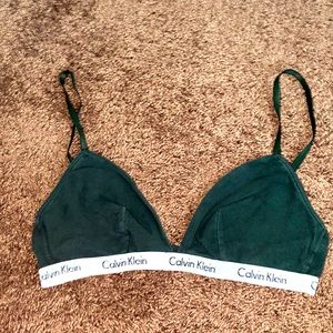 Calvin Klein bralette!